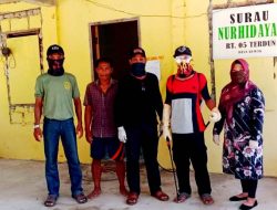 Kades Rewak Pesan Sendiri Disinfektan dari Tanjungpinang