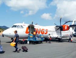 Seminggu Ramadhan, Aktifitas Turun Naik Penumpang di Bandara Letung Berkurang