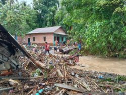 Kota Lubuk Linggau Diterjang Banjir Bandang