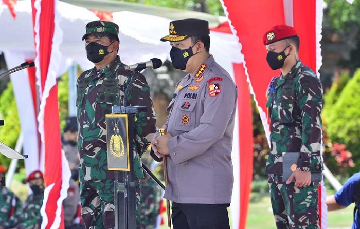 Terkait Dibukanya Kembali Pintu Internasional, Kapolri Tekankan Kedisiplinan Pengamanan