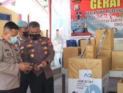 Suntik Vaksin di Polsek Siantan Bisa Dapat Doorprize