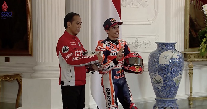 Presiden Jokowi Bertemu Dengan Pembalap MotoGP, Ini yang Disampaikan