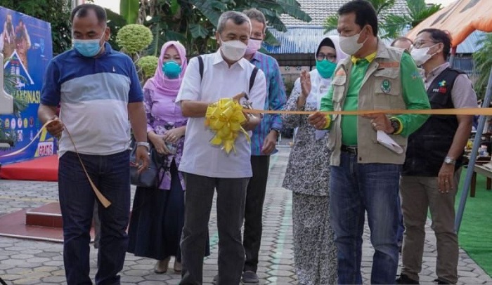 Gubernur Syamsuar Resmikan Rumah Vaksin Riau