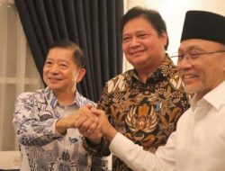 Pertemuan Golkar, PPP dan PAN Sepakat Koalisi di Pemilu 2024