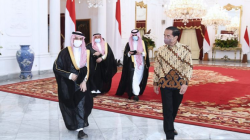 Presiden Jokowi Terima Kunjungan Menlu Arab Saudi Bahas Pelaksanaan Haji