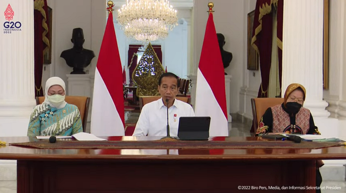 Presiden Jokowi Minta Menteri Terkait Penyaluran BLT Cepat, Mudah, Tepat Sasaran