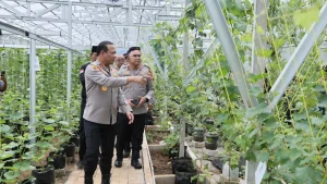 Kapolda Metro Tinjau Green House Di Bekasi Dorong Kemandirian Pangan Warga