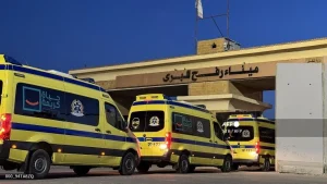 Rafah Dibuka Korban Perang Palestina Tiba Di Mesir Gunakan Ambulans