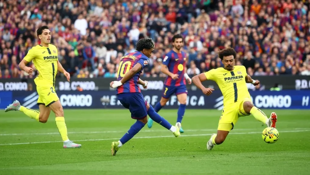 Yamal Hat Trick Barcelona Hantam Villarreal 4 1 Di Camp Nou
