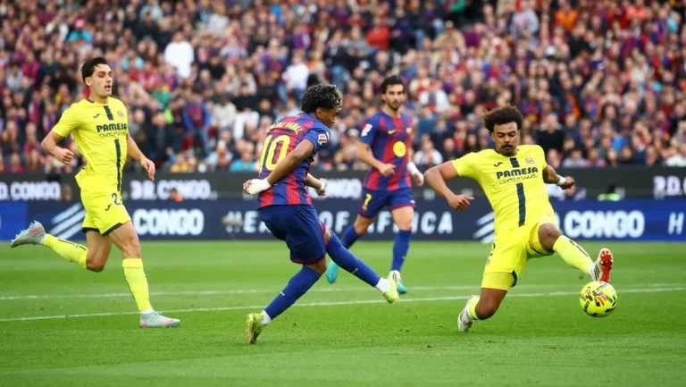 Yamal Hat Trick Barcelona Hantam Villarreal 4 1 Di Camp Nou