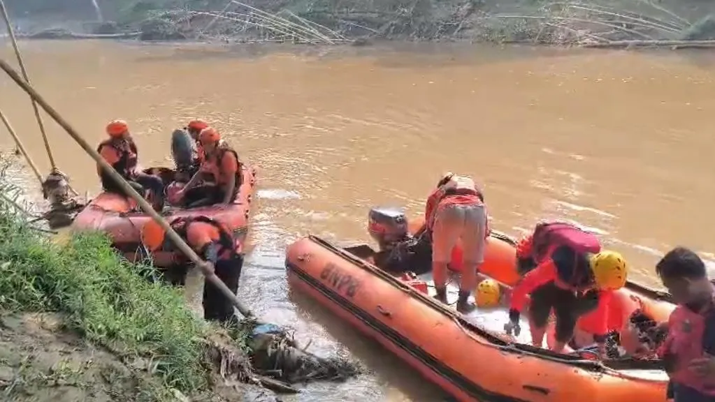 Balita 5 Tahun Hilang Terseret Arus Cisimeut Lebak Tim Sar Dikerahkan