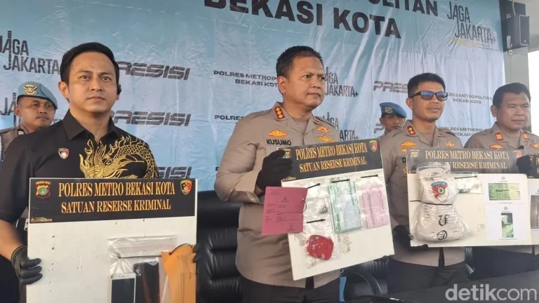 Komplotan Maling Motor Modus Tuduh Korban Pemukulan Di Bekasi Dibekuk
