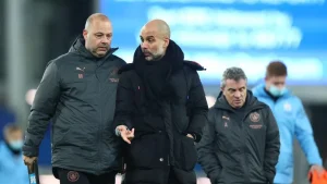Misteri Terpecahkan Ini Sosok Yang Diajak Bicara Pep Guardiola