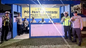 Polres Tangkot Siagakan 22 Pos Pantau Cegah Gangguan Kamtibmas