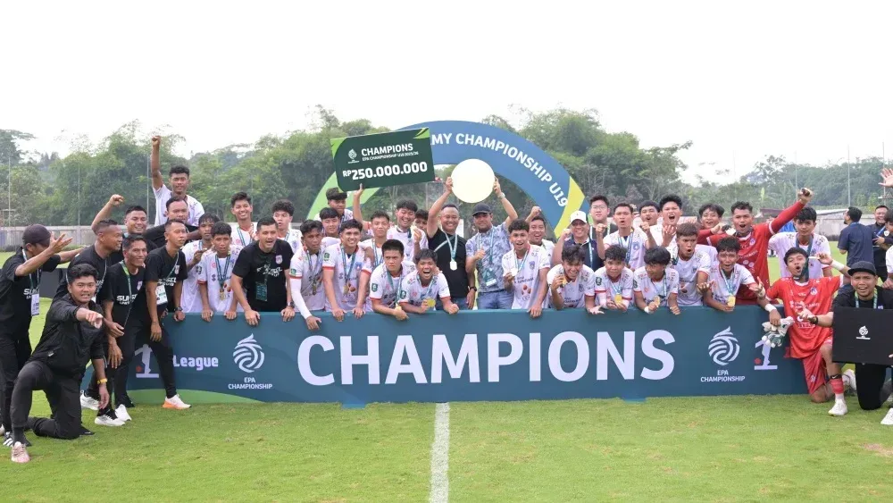 Sumsel United Kampiun Epa Championship U 19 Setelah Tekuk Persiku Kudus
