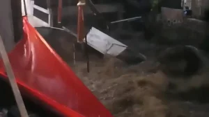 Tebing 6 Meter Longsor Di Bogor Masjid Ambruk Terbawa Arus Kali Cikaret