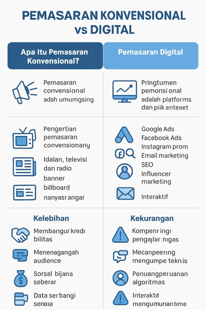 Memahami Perbedaan Bisnis Digital Dan Bisnis Konvensional Di Era Modern