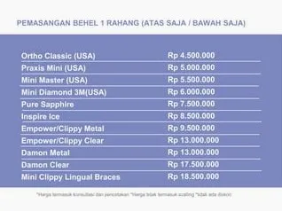 Menentukan Harga Jasa Behel Gigi Panduan Komprehensif Finansial Dan Bisnis Klinik