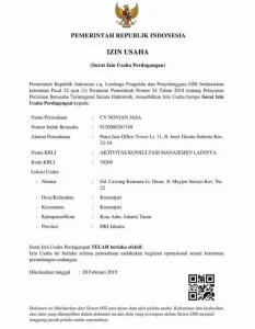 Panduan Lengkap Bagaimana Cara Mengurus Izin Usaha Jasa Di Indonesia