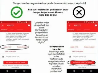 Strategi Efektif Dan Cara Mengatasi Pembatalan Pesanan Oleh Kurir Untuk Menjaga Kelancaran Bisnis